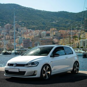 Best-Tires-for-Mk7-GTI-White-in-Monaco